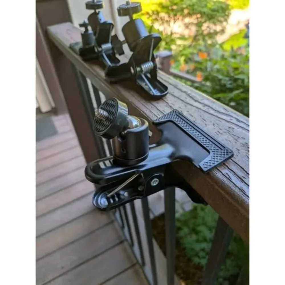 Universal Ball Head Clamp Mount Lot 5pc SteamVR Camera 1/4 Screw